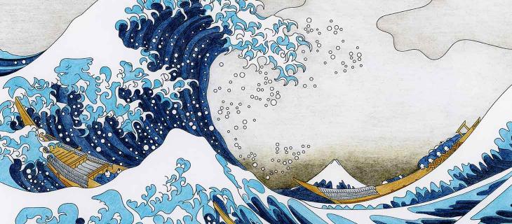 L’acqua nel mondo dell’arte: “La Grande Onda di Kanagawa” compie 190 anni - In a Bottle