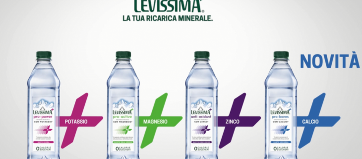 Arriva Levissima+ Pro Bones, l’acqua con più calcio - In a Bottle